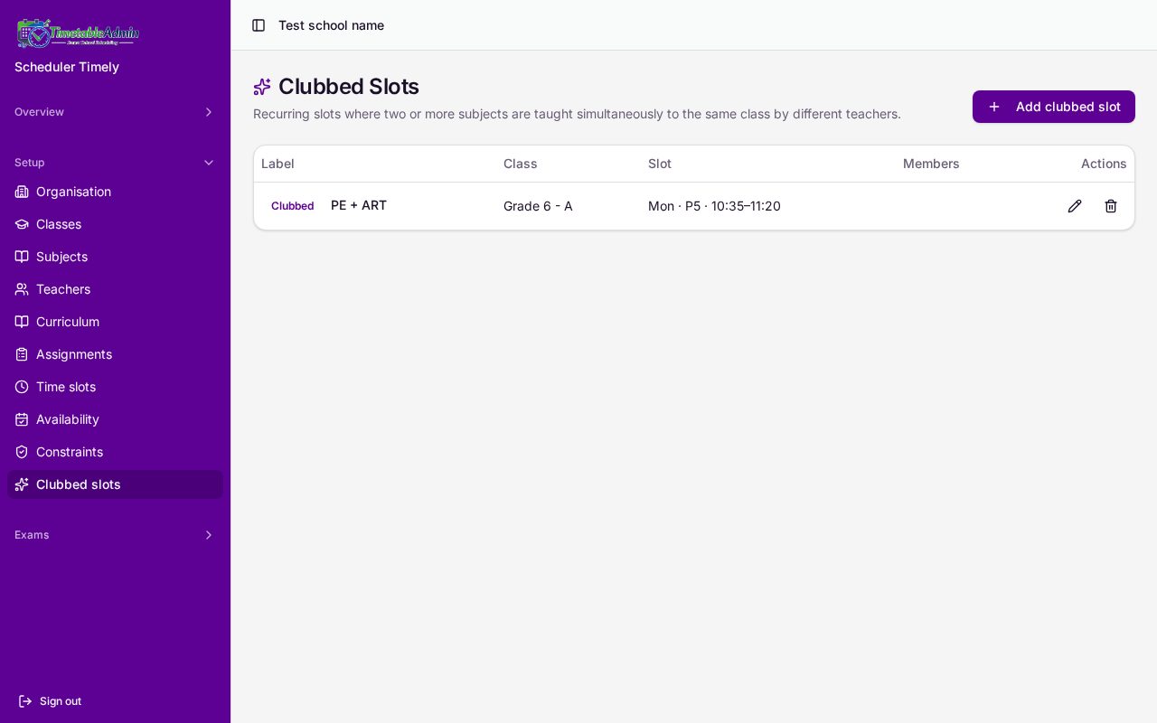 Clubbed Slots manager